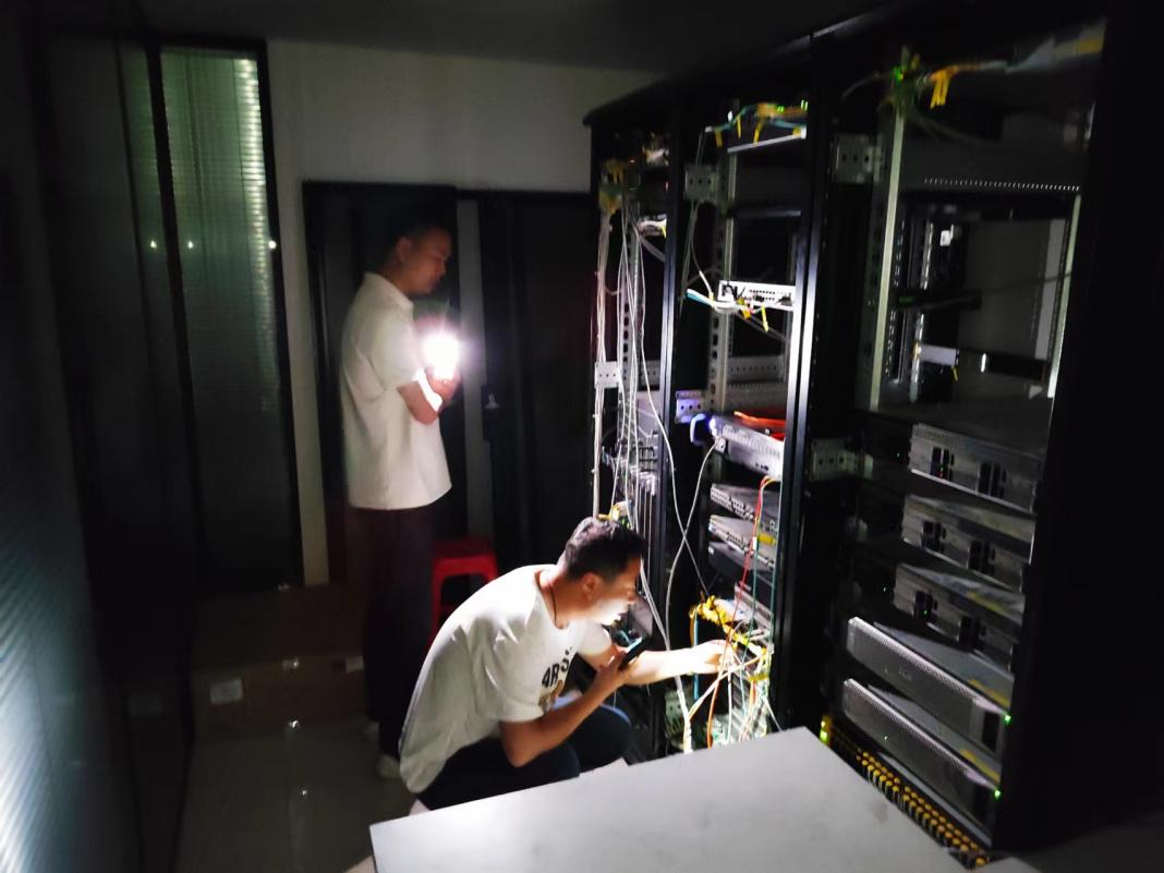 兰州现代职业学院断电后网络应急恢复演练工作简报